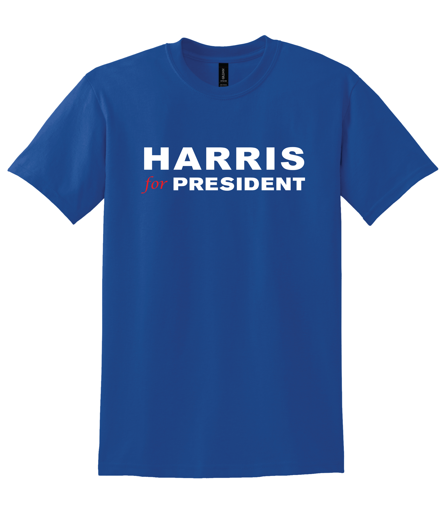 Harris for President 2024 Blue T-Shirt