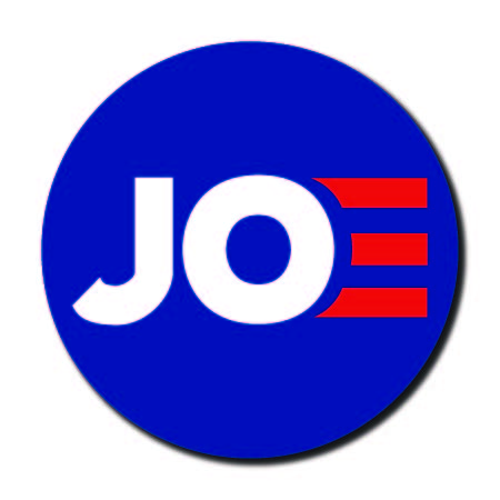 Joe Biden for President 2024 Blue Campaign Button 5-Pack