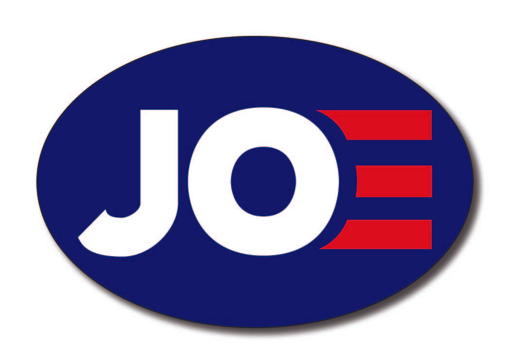 Joe Biden for President 2024 Blue Oval Bumper Sticker