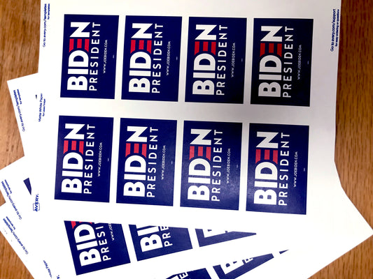 Biden 2024 Rectangle Sticker Sheets
